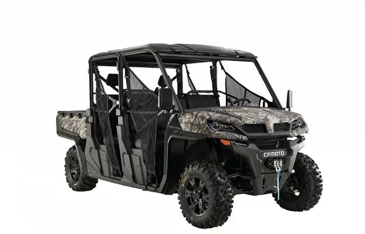 Six-seat CFMoto UForce 1000XL Crew four-wheel-drive off-road utility buggy from our Paphos fleet, from 120 euro a day